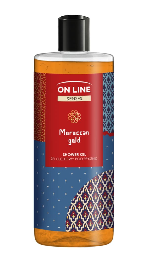 ON LINE Senses Duschgel - Moroccan Gold 500 ml