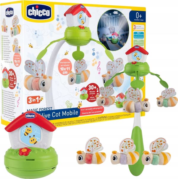 CHICCO 00011080000000 Mehiläiskaruselli