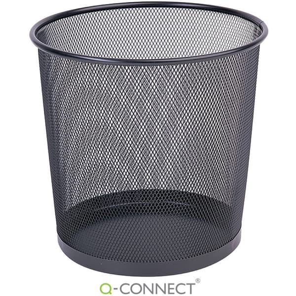 Papperskorg Q-Connect Q-Connect 12L svart (KF00873)