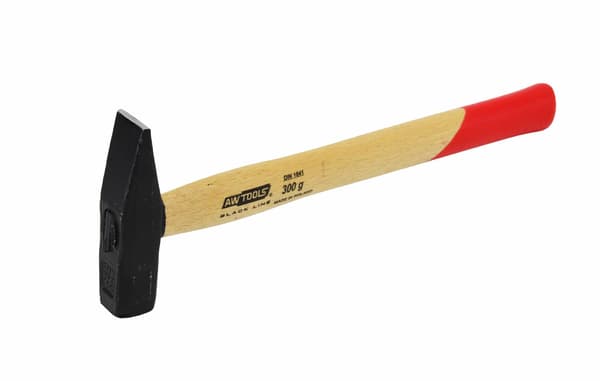 AWTOOLS SLUSAR VASARA 0,3 kg PUUKAHVA MUSTA LINJA