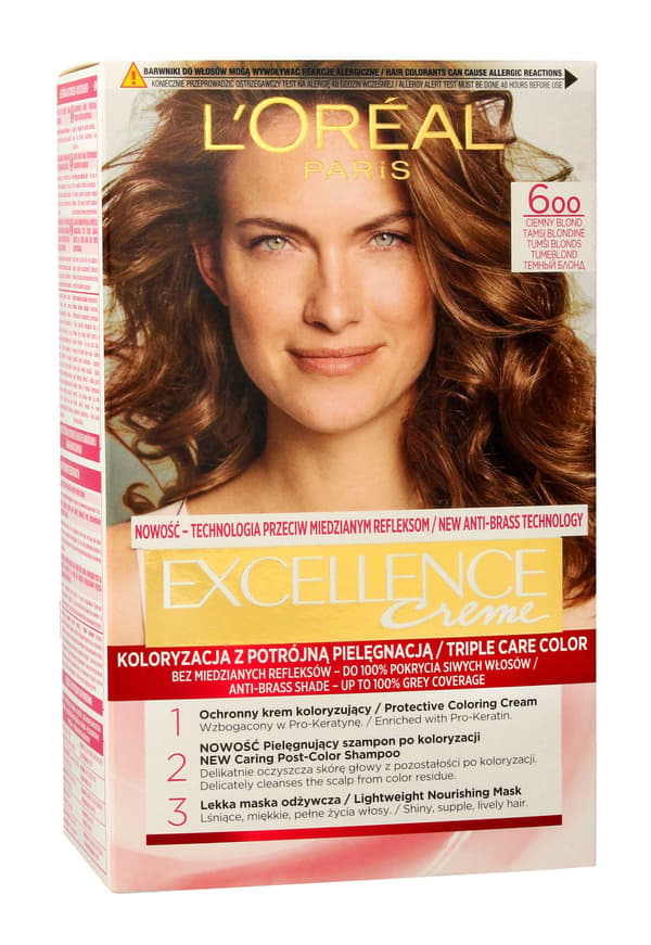 Loreal Excellence Creme Hårfärg 6 Mörkblond 1st