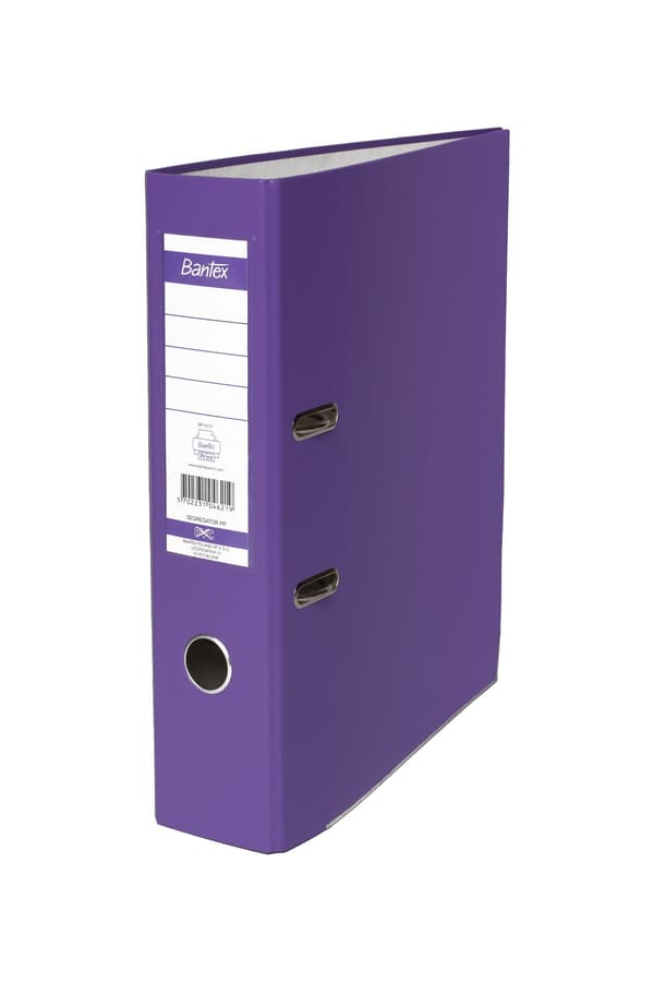 Bantex XXL ringbind A4 80mm lilla (1046-21)
