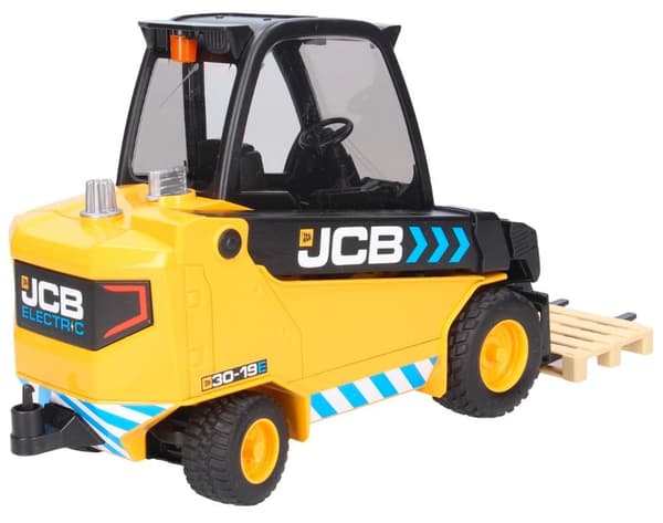 JCB Teletruk med pall (gul/svart)