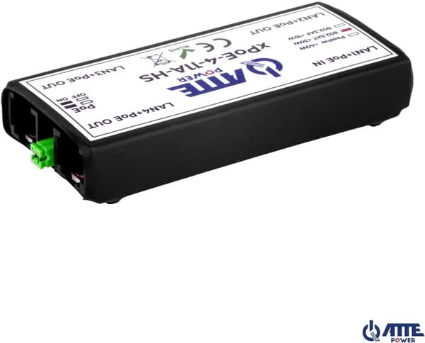 Atte SWITCH POE, XPOE-4-11A-HS 4-PORT ATTE EXTENDER