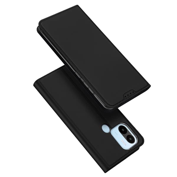 Dux Ducis Skin Pro etui til Xiaomi Redmi A1+ Flip Card Wallet Stand Sort