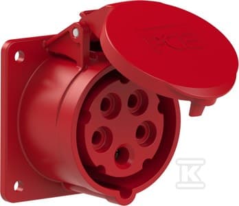 GN.LIITTIMET. SUORA 16A/5P/400V IP44