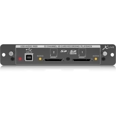 Behringer X-LIVE -äänityskortti X32:lle