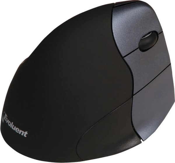 Evoluent Vertical Mouse4 WL Trådlös mus för högerhänta