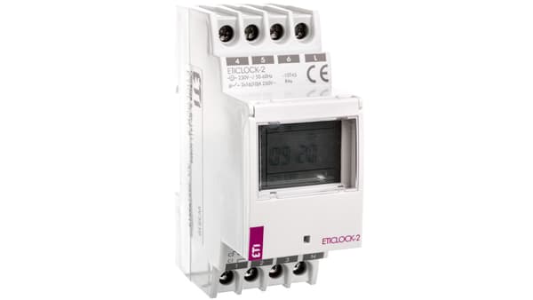 2-kanals digital timerprogrammerare ETICLOCK-2 002472012