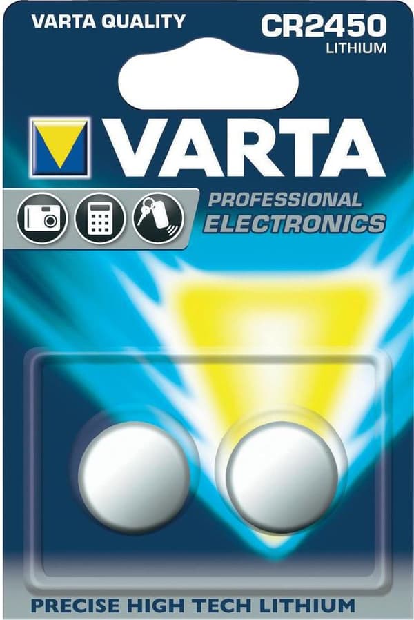 Varta Electronics CR2450 batteri x CR2