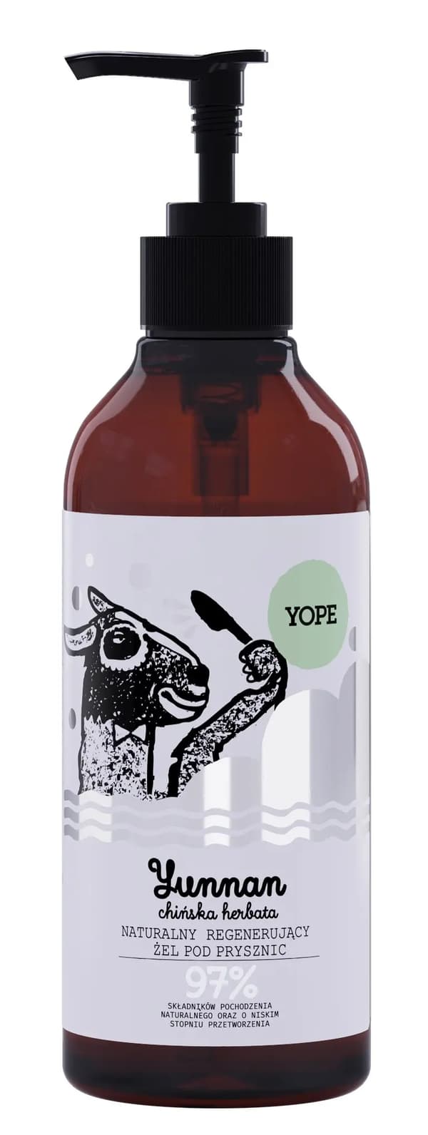 Yope Naturlig Regenererande Duschgel - YUNNAN 400ml