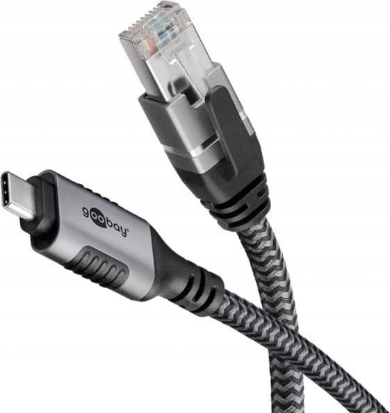 USB-C™ 3.1 til RJ45 70697 Ethernet-kabel /1,5m/