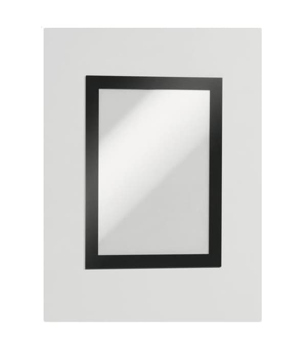 Durable Itsekiinnittyvä infokehys A5 musta 2kpl (4871-01)