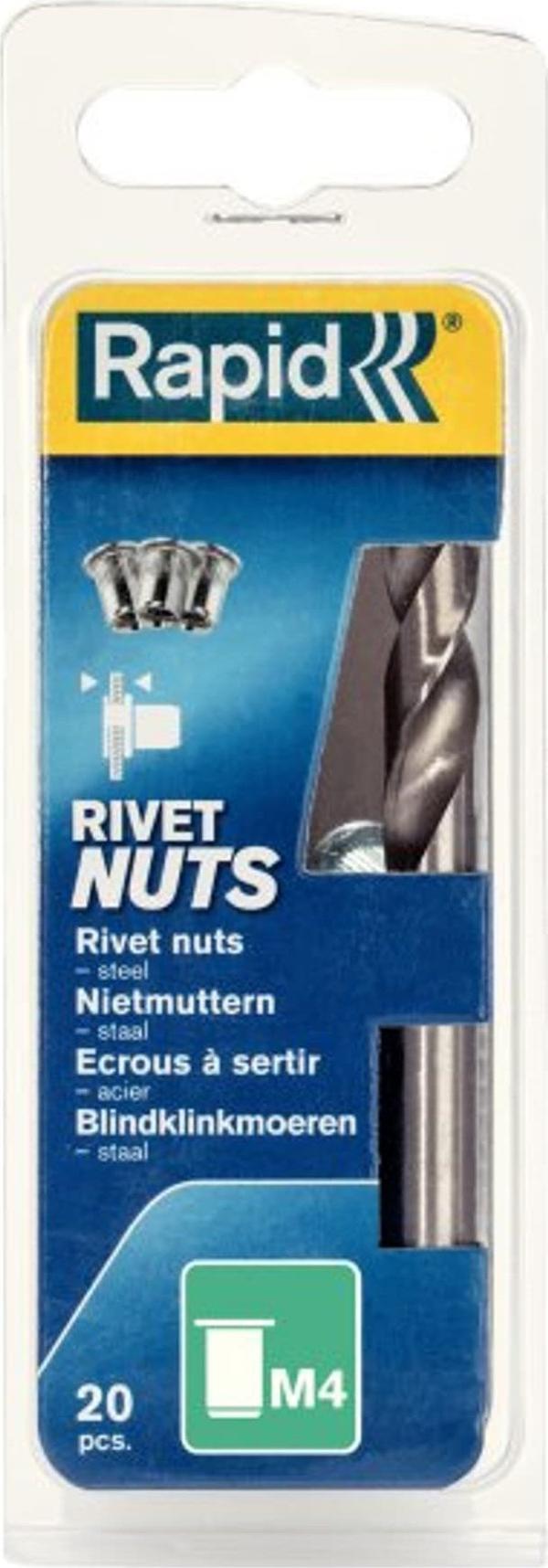 Rapid Nitter Rapid M4 - pakke med 20
