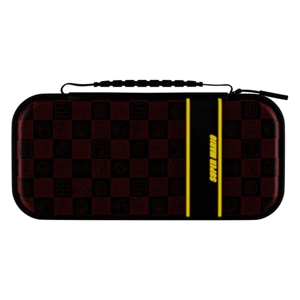 PDP Travel Case Plus GLOW: Super Icon, för Nintendo Switch, Nintendo Switch Lite, Nintendo Switch - OLED Model