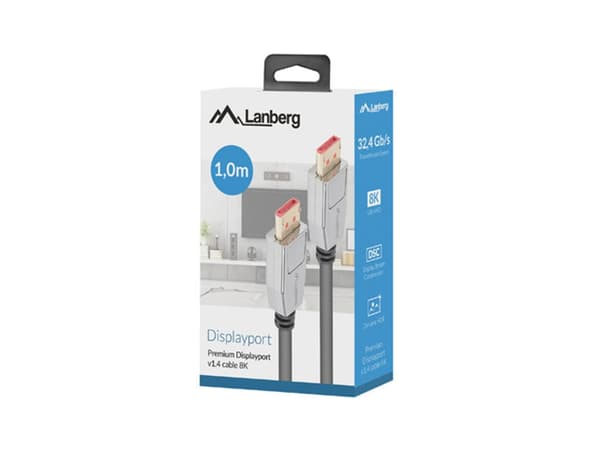 DisplayPort-kabel Lanberg 1 m