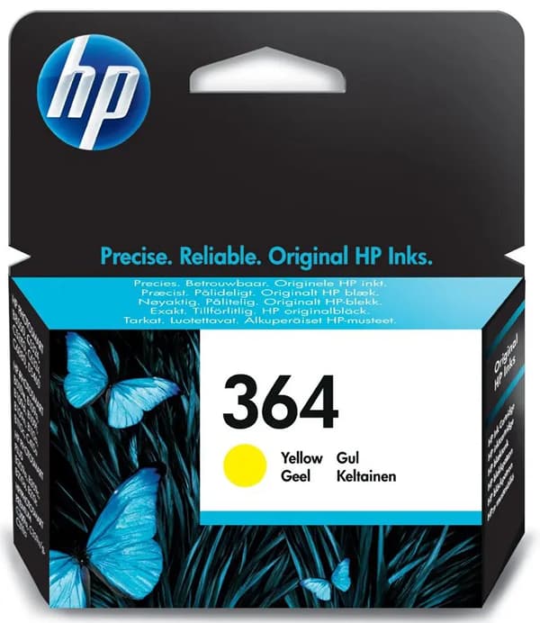 HP CB 320 EE blækpatron gul nr. 364