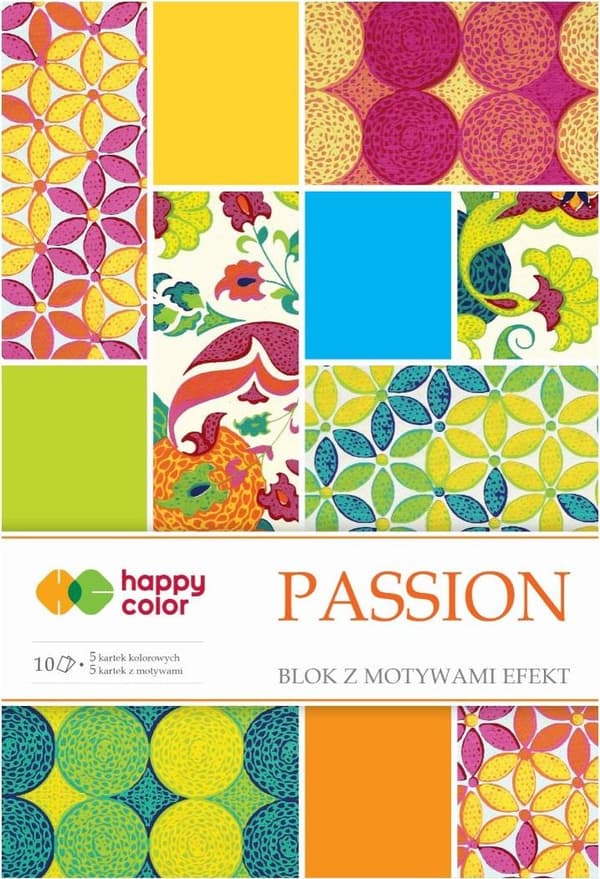 Effect Passion block 10 ark HAPPY COLOR