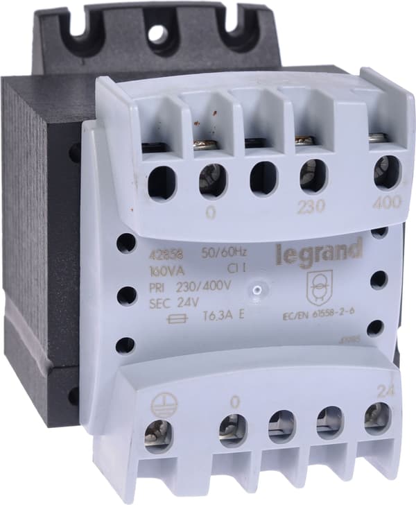 Säkerhetstransformator 160VA 230-400/24V 042858
