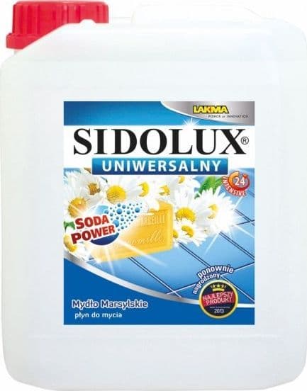 Sidolux Universal 5l Saippua Marseille Valkoinen