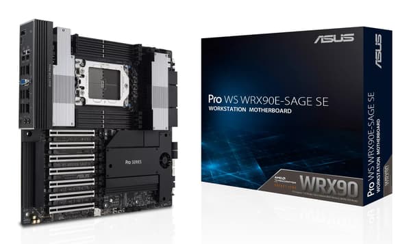 ASUS Bundkort PRO WS WRX90E-SAGE SE - E-ATX - Socket sTR5 - AMD WRX90