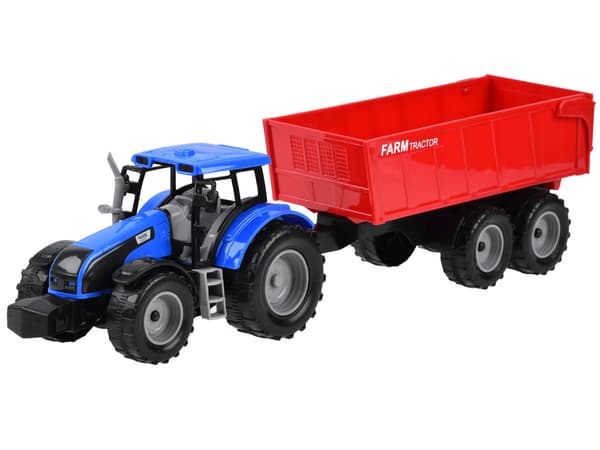 Traktor med släp bonde bondemaskin ZA4345