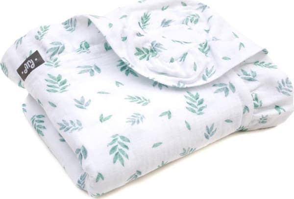 MUSLIN GAUZE TÆPPE UDEN FYLD 90X100CM-BLADE
