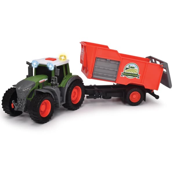 Traktori Fendt perävaunulla 26cm FARM DICKIE