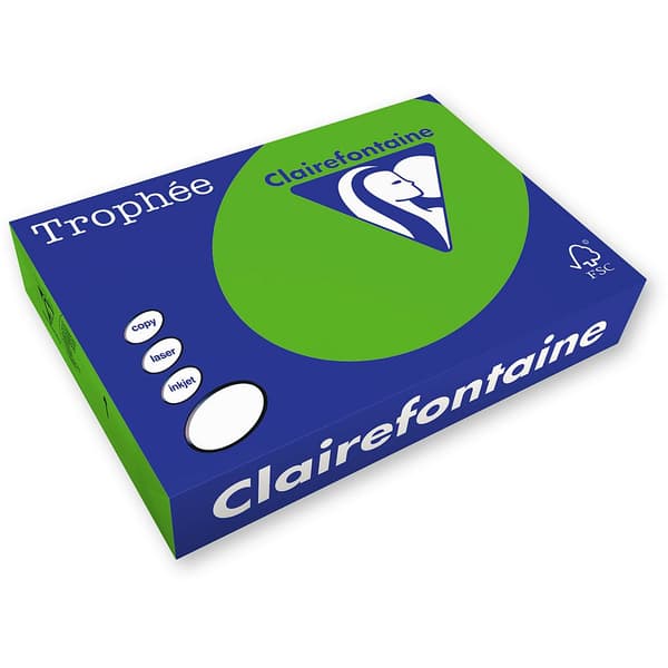 Trophee färgat papper A4 mint 80g (xca41875)