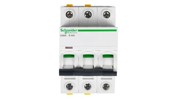 Schneider Electric Afbryder 3P B 40A 6kA AC IC60n - A9F03340