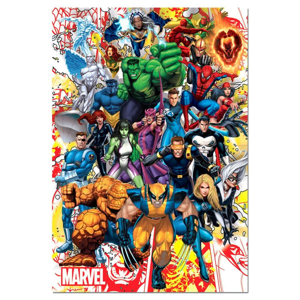 Palapeli 500 Marvel Superheroes G3