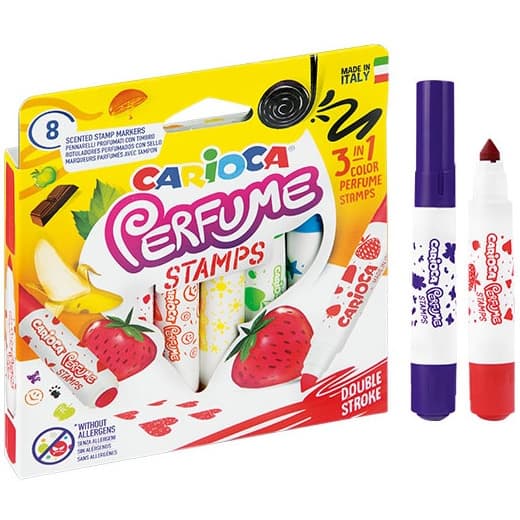 Parfymdoftande pennor, 8 färger CARIOCA