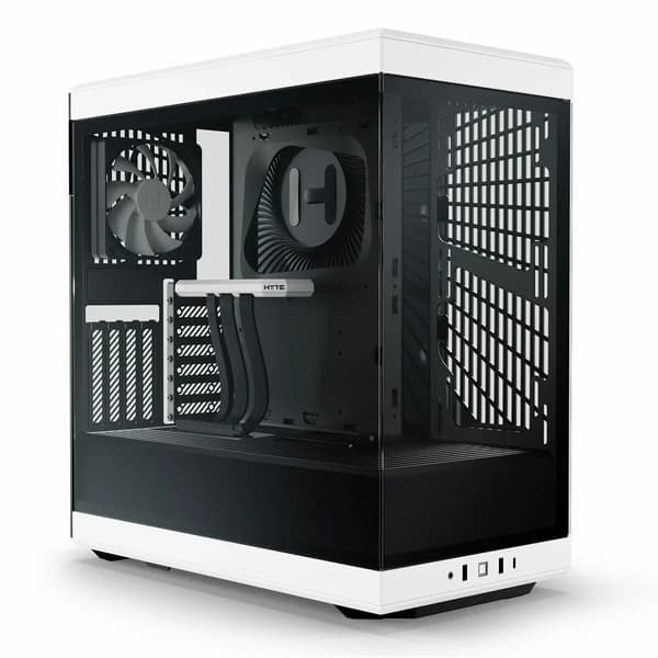 ATX semi-tornikotelo Hyte Y40-BW Valkoinen