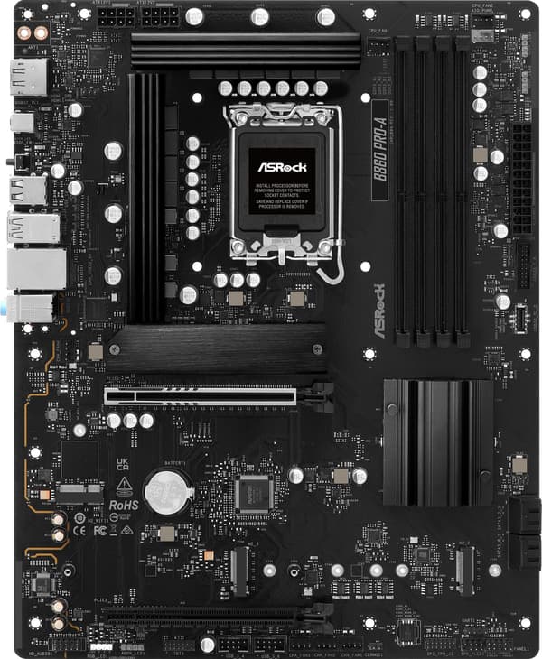 ASRock B860 Pro-A - bundkort - ATX - LGA1851 Socket - B860