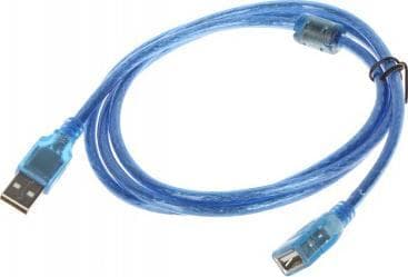 USB-kabel USB-A - USB-A 1,5 m Blå (USB-WG/1.5M)