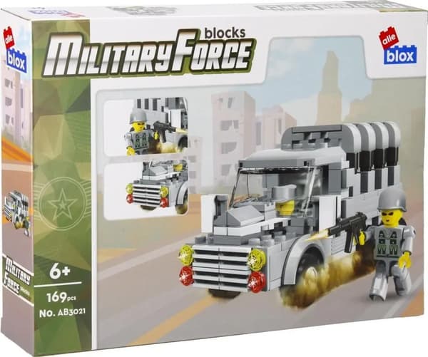 Byggeklodser Militær ALLEBLOX