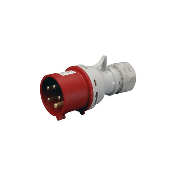 Hiljainen pistoke 32A/5P, IP44