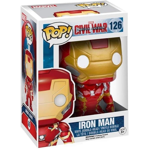 POP figur Marvel Civil War Iron Man