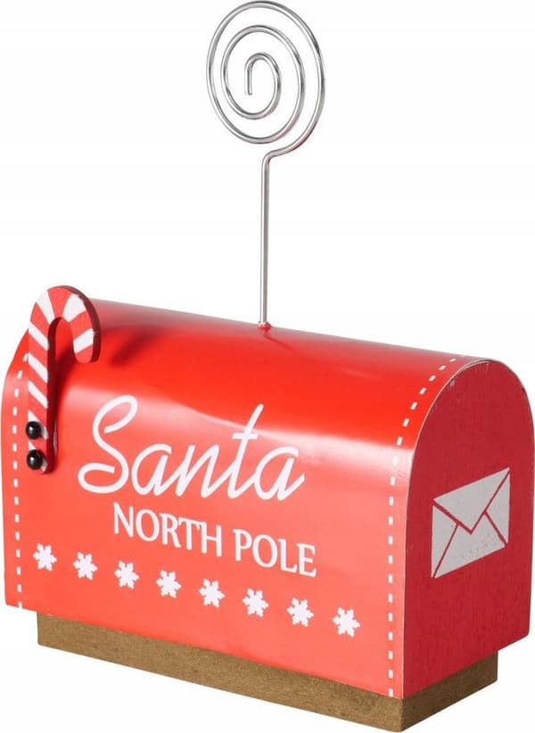Julepynt Boltze Julekortholder SANTO