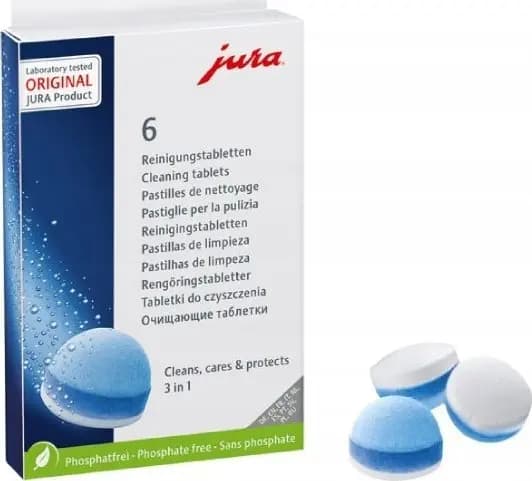 Jura rengøring - tablet (pakke med 6)