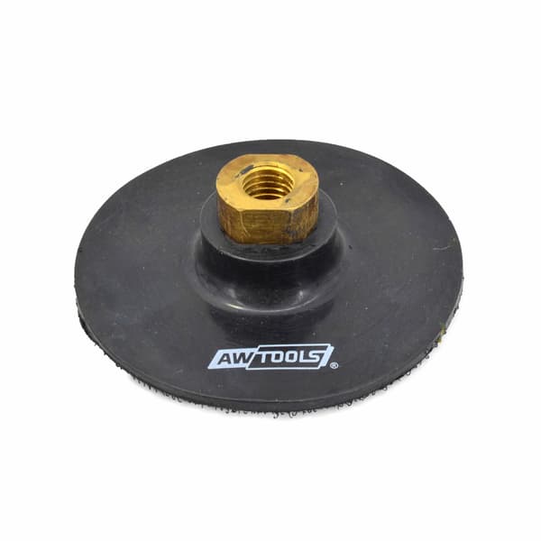 AW FLEKSIBEL SKIVE 100mm M14 VELCRO TIL POLERPUDER