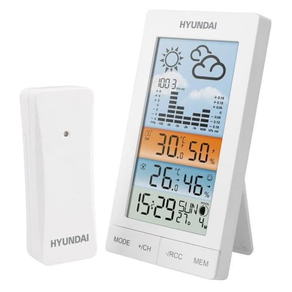 Hyundai väderstation - WS2050 vit