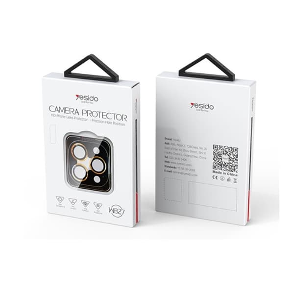 yesido Linsebeskytter WB27 iPhone 14/14 PLUS SORT/SORT