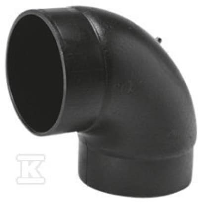 KNÆ PEHD 200/90 SEGM. SDR26 S12.5 QS