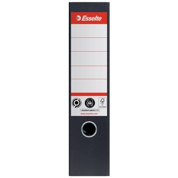 Esselte pärm Esselte No.1 neutral CO2, A4, bredd 75 mm, svart 627569