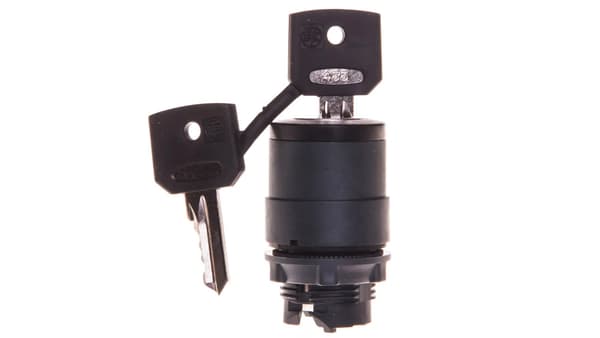 Afbryder 2 nøgle 22mm 1Z med selvretur XB5AG61