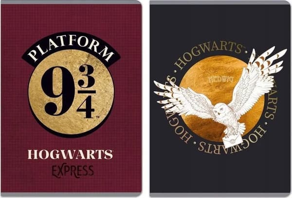 Anteckningsbok A5/60K Harry Potter-linje (5 st)