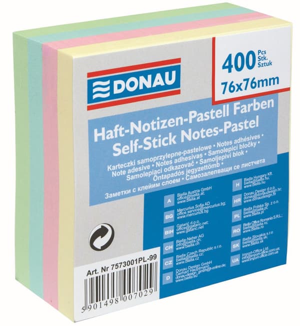 Donau SAMOP.76X76/400 4-FARV. PASTEL 7573001EN-99