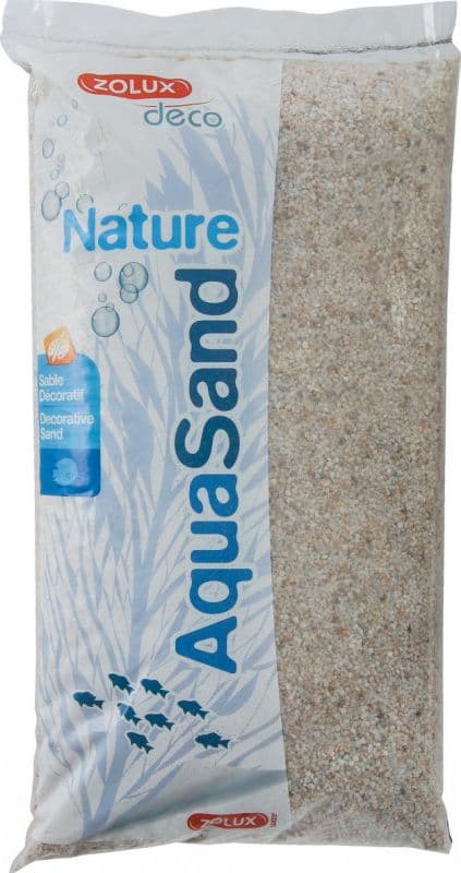 Zolux Aquasand Nature kvarts vit 12 kg