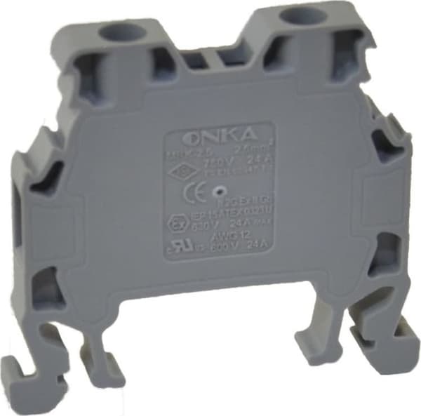 ONKA Elektrik Yleisruuviliitin MRK 2,5mm2 harmaa T0-1012